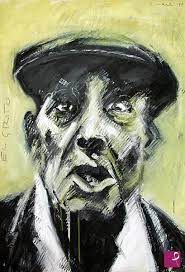 EL GRITO, TECNICA MISTA, 70X100 CM, 1999